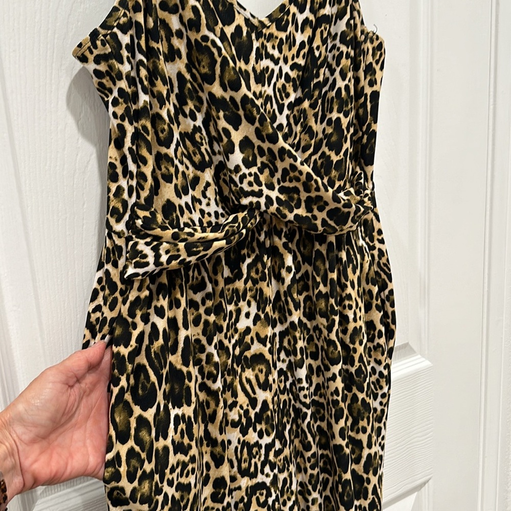 Leopard Print Jumpsuit - Picture 3 of 7